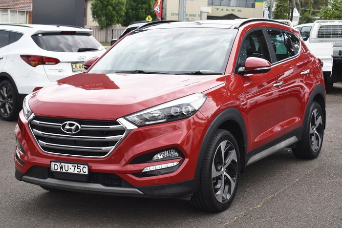 2018 Hyundai Tucson Highlander TLE2 MY18 AWD Fiery Red