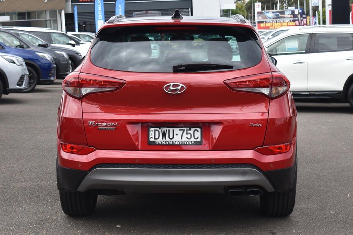2018 Hyundai Tucson Highlander TLE2 MY18 AWD Fiery Red
