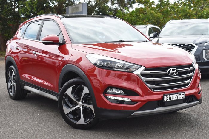 2018 Hyundai Tucson Highlander TLE2 MY18 AWD Fiery Red