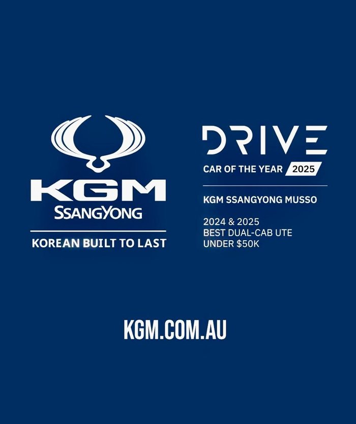 2024 SsangYong Musso Ultimate Q261 MY24 4X4 Dual Range Pearl White