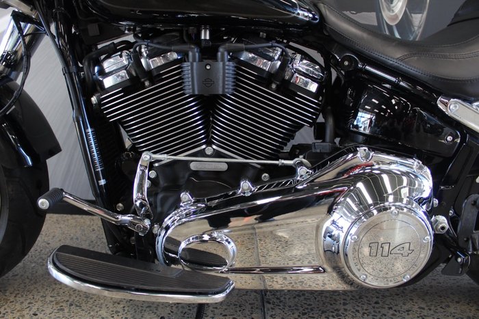 2023 Harley-davidson FLFBS FAT BOY S (114) VIVID BLACK