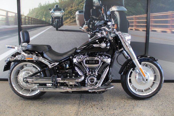 2023 Harley-davidson FLFBS FAT BOY S (114) VIVID BLACK