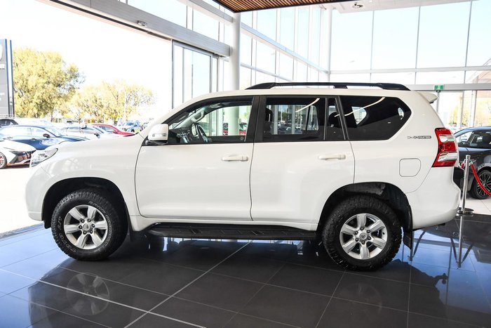 2017 Toyota Landcruiser Prado GXL GDJ150R 4X4 Dual Range Glacier White