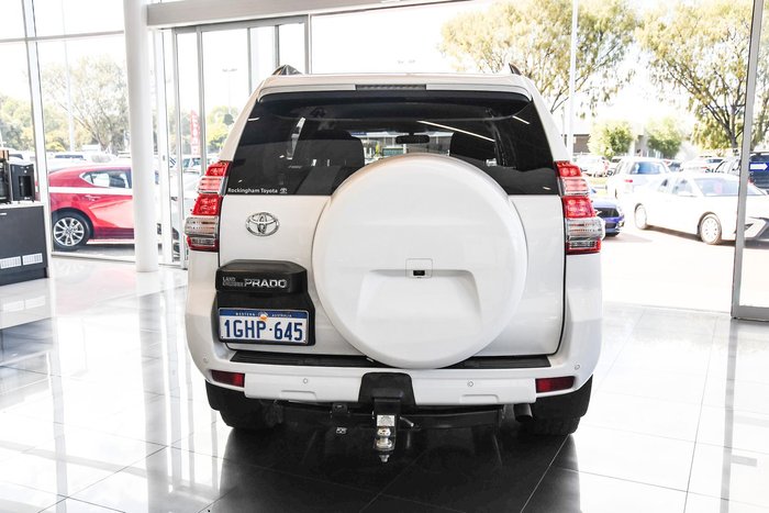 2017 Toyota Landcruiser Prado GXL GDJ150R 4X4 Dual Range Glacier White