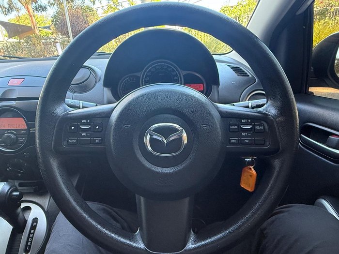 2012 Mazda 2 Neo DE Series 2 MY12 Crystal White Pearl