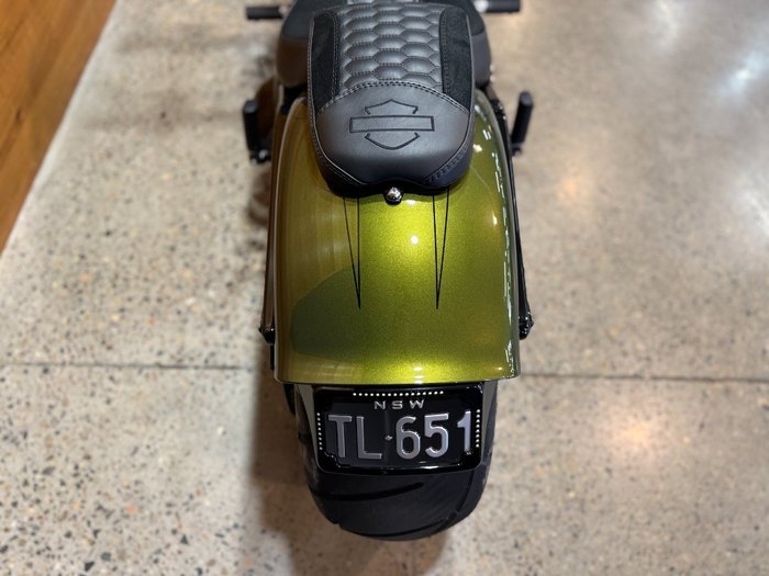 2022 Harley-davidson FXBRS BREAKOUT (114) MINERAL GREEN DENIM