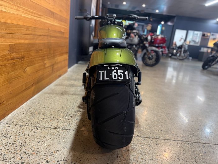 2022 Harley-davidson FXBRS BREAKOUT (114) MINERAL GREEN DENIM