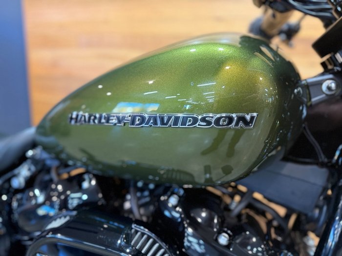 2022 Harley-davidson FXBRS BREAKOUT (114) MINERAL GREEN DENIM