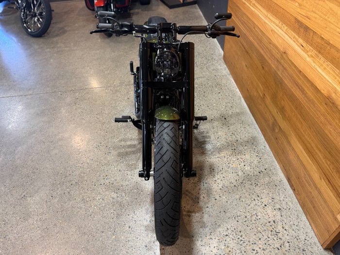 2022 Harley-davidson FXBRS BREAKOUT (114) MINERAL GREEN DENIM