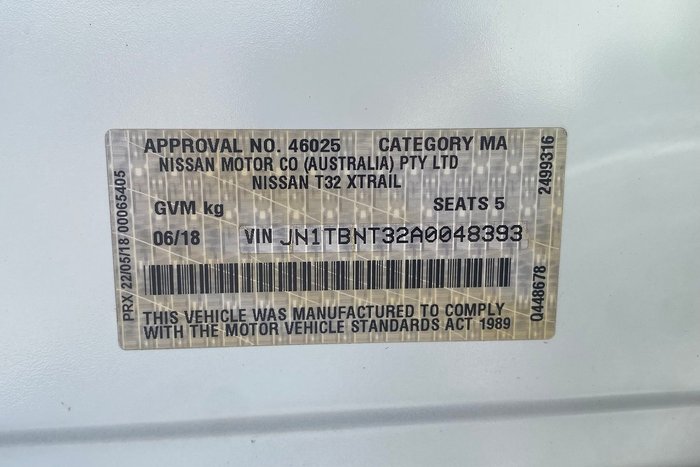 2018 Nissan X-TRAIL ST