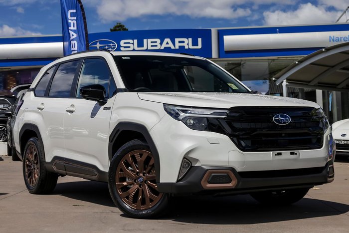 2025 Subaru Forester Hybrid Sport S6 MY26 AWD Crystal White