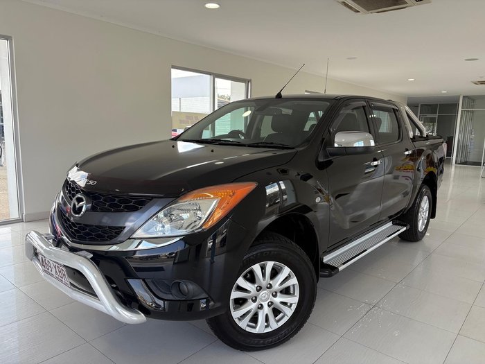 2012 Mazda BT-50 GT UP 4X4 Dual Range Black