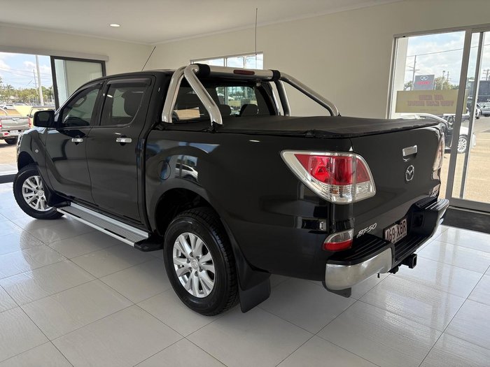 2012 Mazda BT-50 GT UP 4X4 Dual Range Black