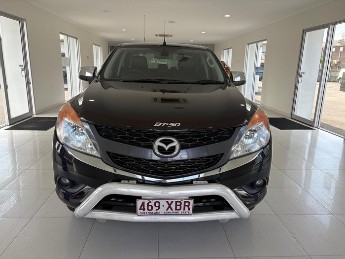 2012 Mazda BT-50 GT UP 4X4 Dual Range Black
