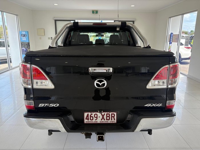 2012 Mazda BT-50 GT UP 4X4 Dual Range Black