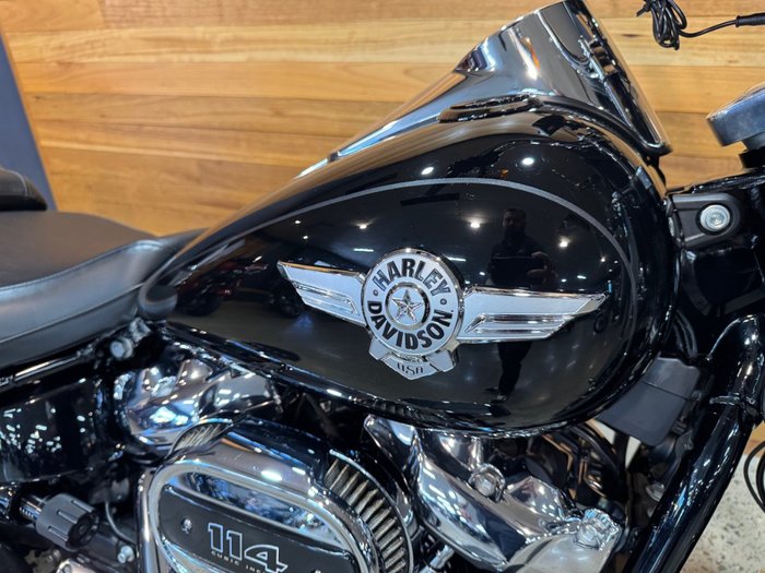 2021 Harley-davidson FLFBS FAT BOY S (114) BLACK