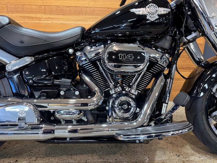 2021 Harley-davidson FLFBS FAT BOY S (114) BLACK