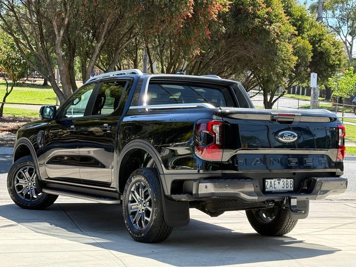 2024 Ford Ranger Wildtrak MY24.50 4X4 Dual Range Shadow Black