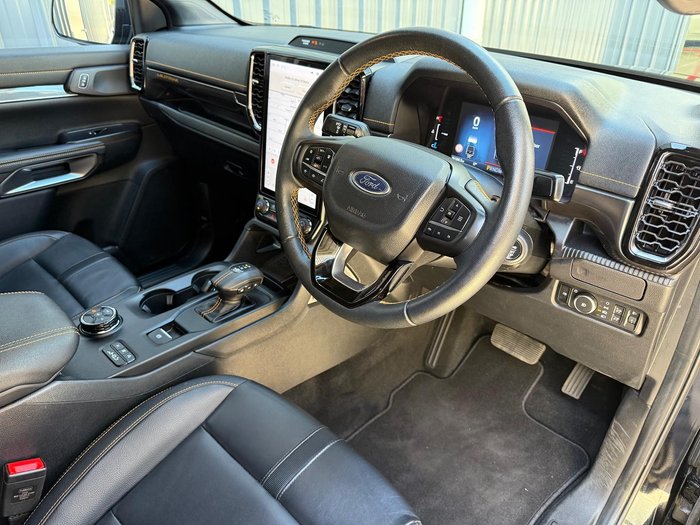 2024 Ford Ranger Wildtrak MY24.50 4X4 Dual Range Shadow Black