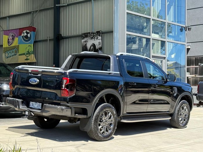 2024 Ford Ranger Wildtrak MY24.50 4X4 Dual Range Shadow Black