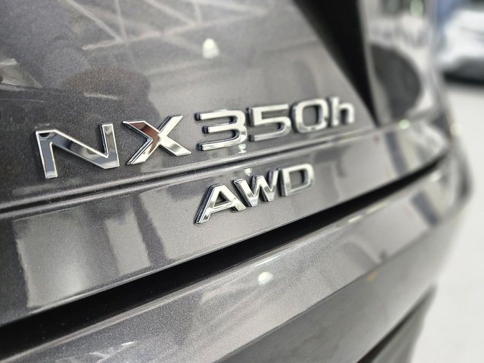 2023 Lexus NX 350h Luxury AAZH25R 4X4 On Demand Sonic Chrome