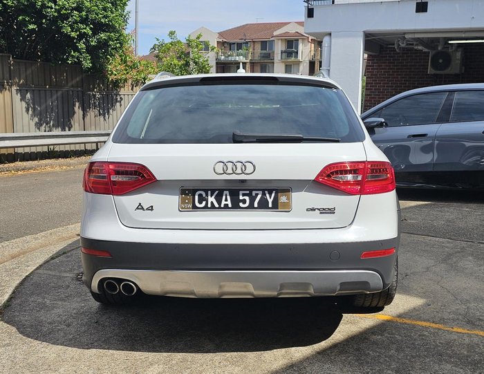2014 Audi A4 allroad B8 MY15 Four Wheel Drive Glacier White