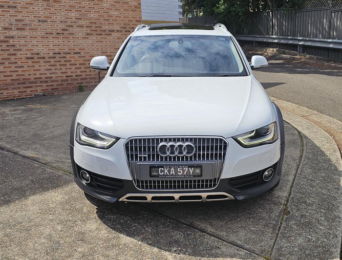2014 Audi A4 allroad B8 MY15 Four Wheel Drive Glacier White