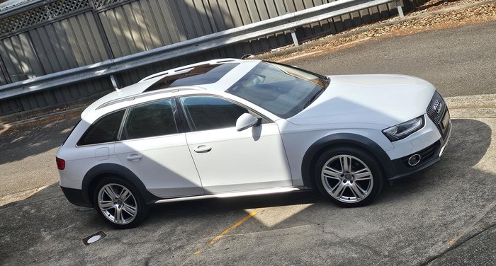2014 Audi A4 allroad B8 MY15 Four Wheel Drive Glacier White