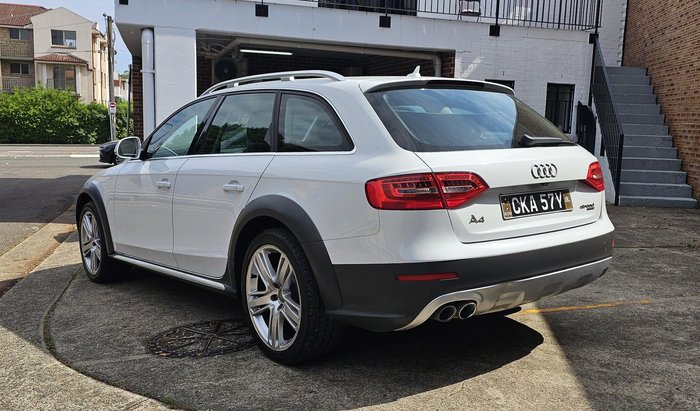 2014 Audi A4 allroad B8 MY15 Four Wheel Drive Glacier White