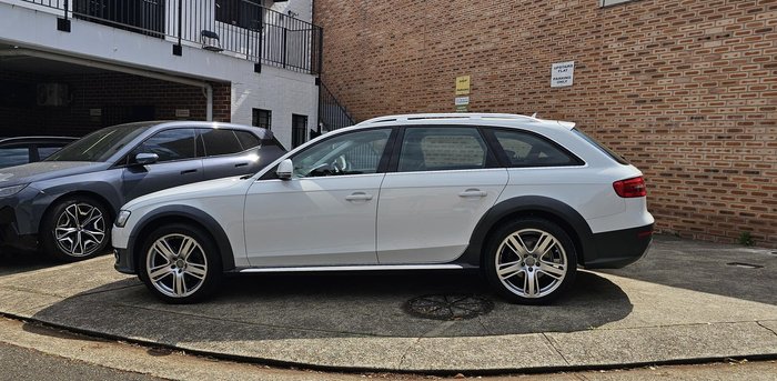 2014 Audi A4 allroad B8 MY15 Four Wheel Drive Glacier White
