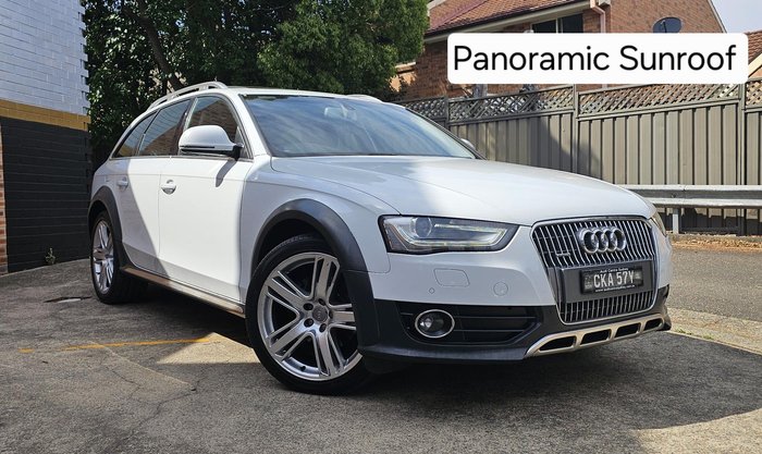 2014 Audi A4 allroad B8 MY15 Four Wheel Drive Glacier White