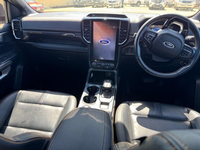 2022 Ford Ranger Wildtrak MY22 4X4 Dual Range Shadow Black