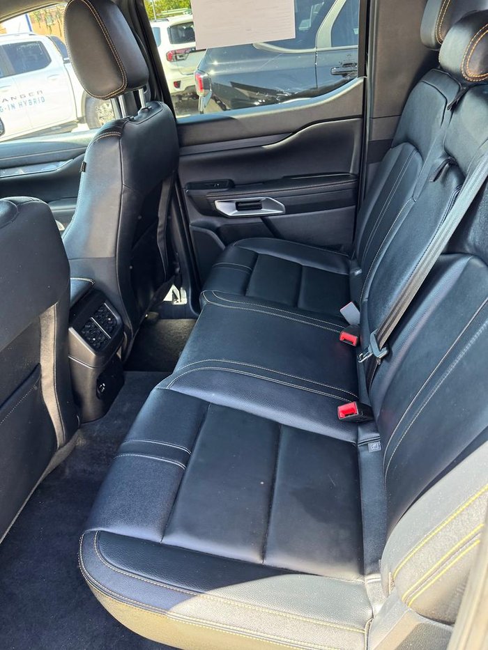 2022 Ford Ranger Wildtrak MY22 4X4 Dual Range Shadow Black