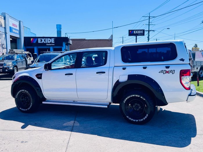 2018 Ford Ranger XL Plus PX MkII MY18 4X4 Dual Range Cool White