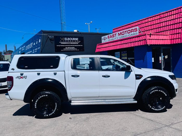 2018 Ford Ranger XL Plus PX MkII MY18 4X4 Dual Range Cool White