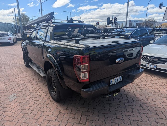 2018 Ford Ranger Wildtrak PX MkIII MY19 4X4 Dual Range Shadow Black