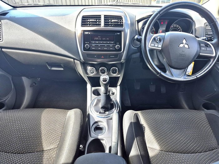 2013 Mitsubishi ASX XB MY13 White