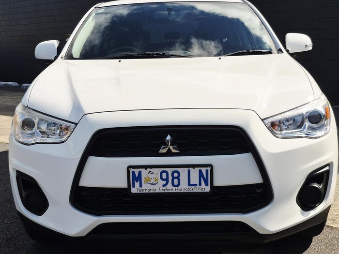 2013 Mitsubishi ASX XB MY13 White