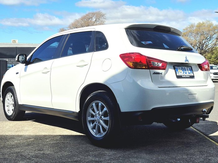 2013 Mitsubishi ASX XB MY13 White