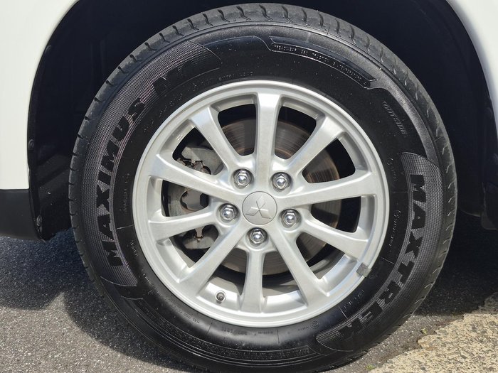 2013 Mitsubishi ASX XB MY13 White