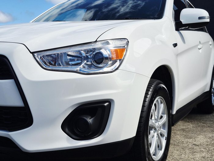 2013 Mitsubishi ASX XB MY13 White