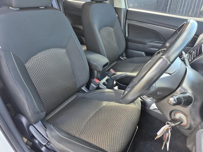 2013 Mitsubishi ASX XB MY13 White