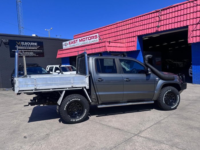 2018 Volkswagen Amarok TDI550 Highline 2H MY19 4X4 Constant Indium Grey