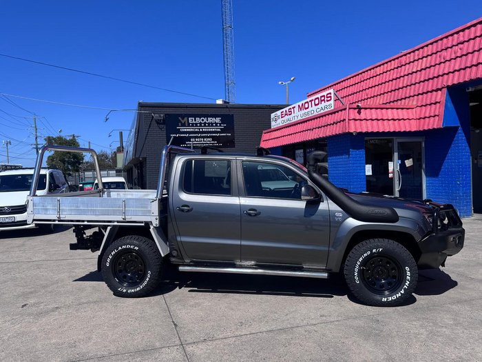 2018 Volkswagen Amarok TDI550 Highline 2H MY19 4X4 Constant Indium Grey