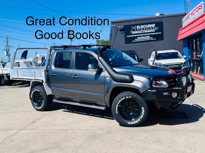 2018 Volkswagen Amarok TDI550 Highline 2H MY19 4X4 Constant Indium Grey