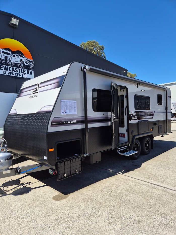 2025 New Age Caravans Road Owl Ro21be Escape My25.5 Family Bunk Van