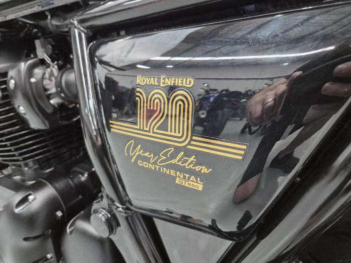 2022 Royal Enfield Continental GT 650 120th Year Anniversary Edition 650 Twin Black