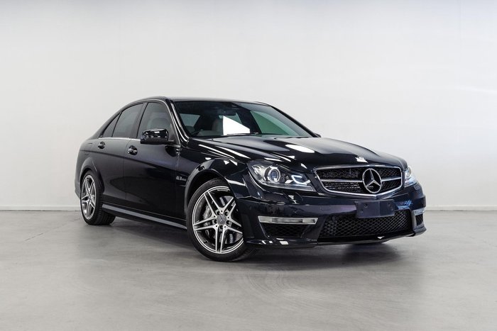 2011 Mercedes-Benz C-Class C63 AMG W204 MY11 Magnetite black