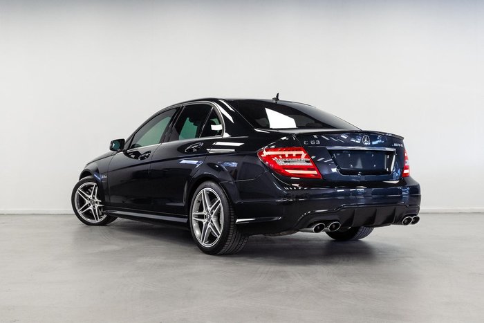 2011 Mercedes-Benz C-Class C63 AMG W204 MY11 Magnetite black