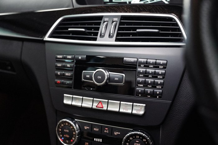 2011 Mercedes-Benz C-Class C63 AMG W204 MY11 Magnetite black